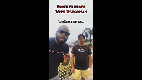 Live Life Be Special #dayodman #motivation #eeyayyahh #motivationalspeaker #positivity