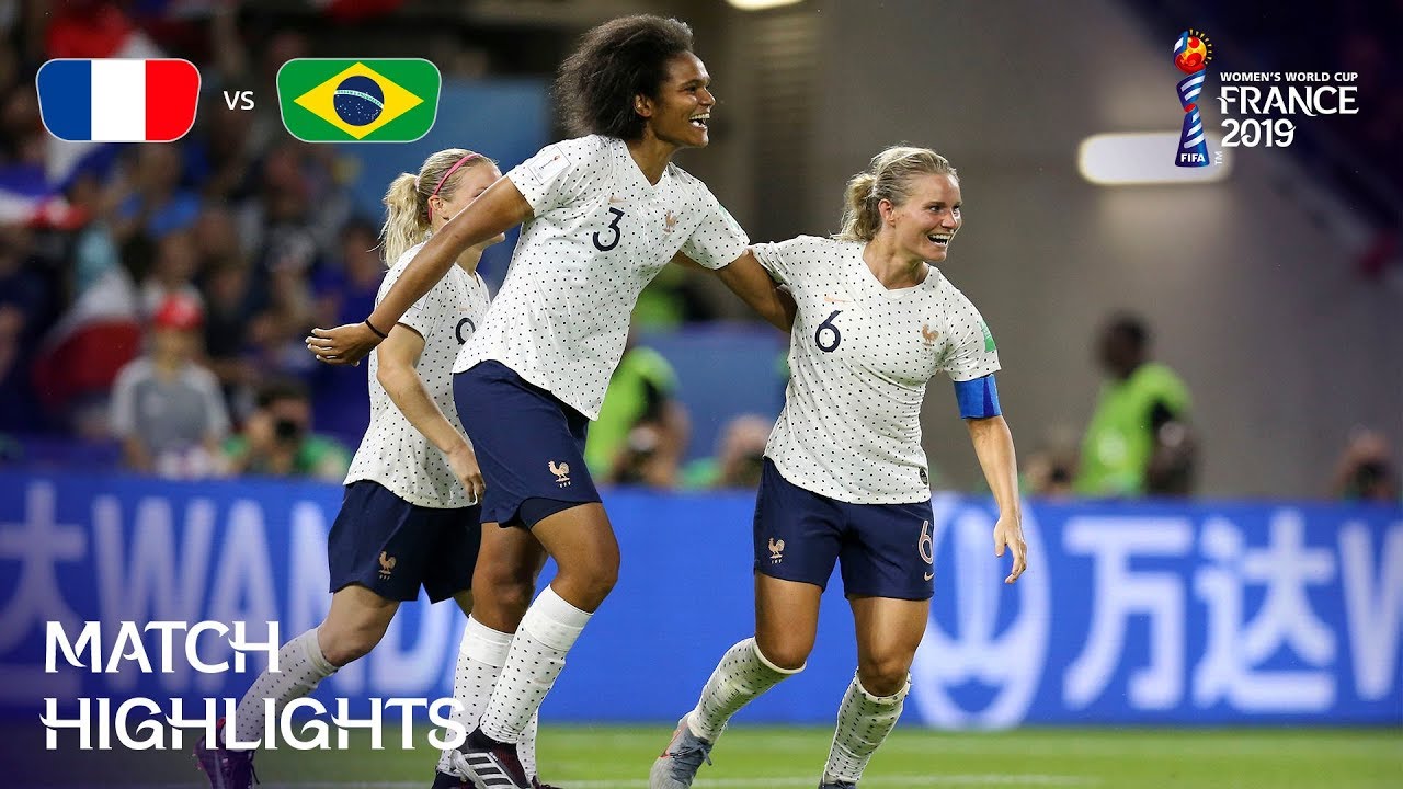 France v Brazil - FIFA Women’s World Cup, Round 16, France 2019™