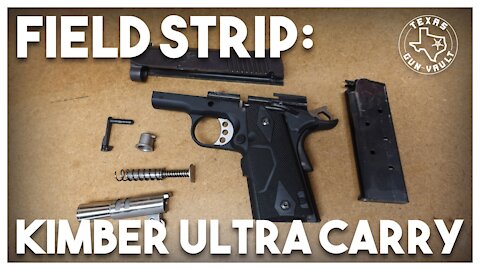 Field Strip & Reassembly: Kimber Ultra Carry 1911 (Rumble Exclusive)