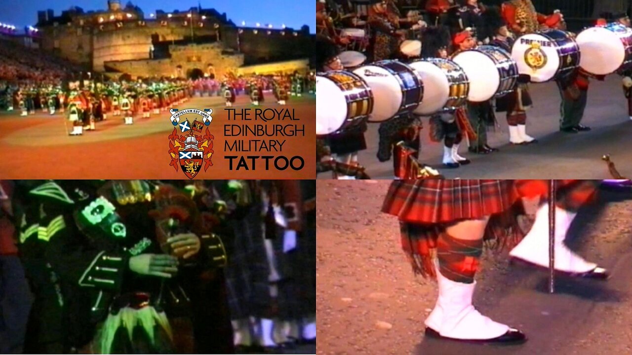 The Massed Pipes and Drums – The Royal Edinburgh Military Tattoo – Edinburgh Castle