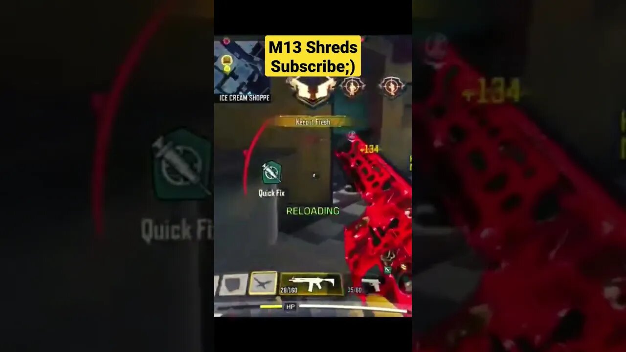 codm: m13 gameplay #shorts #codm #codmobile