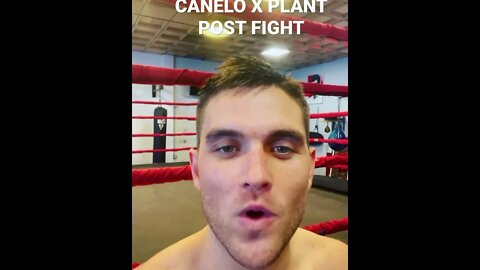 CANELO X PLANT POST FIGHT