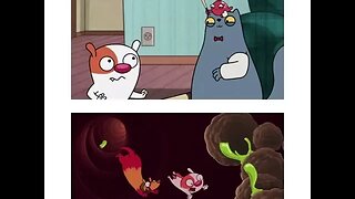 desenho rufus e boris 2 #shorts