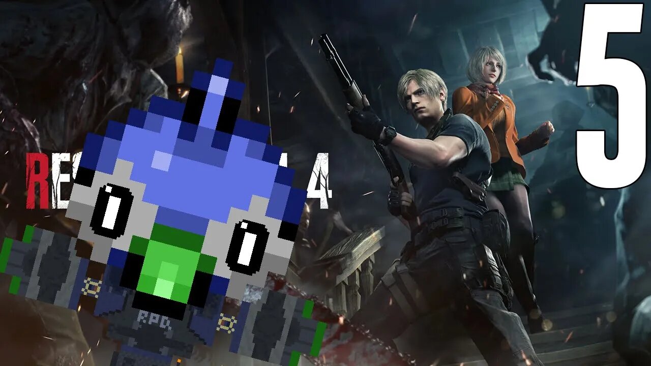 Leon Commits to Parkour in Hardcore! – Resident Evil 4 (Remake) Stream 5 - LordEctro