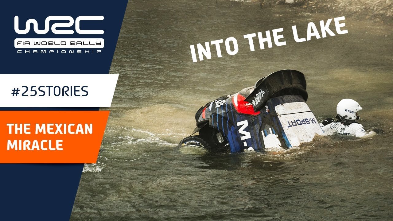 🤿 CAR FALLS INTO A LAKE, CAN THEY FIX IT ON TIME? #WRC | THE MEXICAN MIRACLE #25Stories