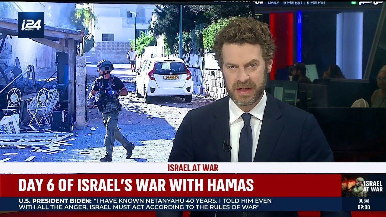 Israel's war with Hamas enters 6th day