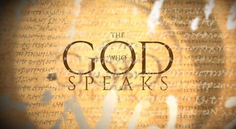 The God Who Speaks