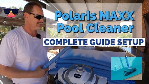 Polaris Maxx Suction Sweeper | Complete Set-Up - Clean Pools Made Easy - No Work!