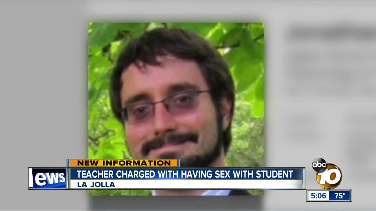 Warrant: Ex-teacher, student had relationship