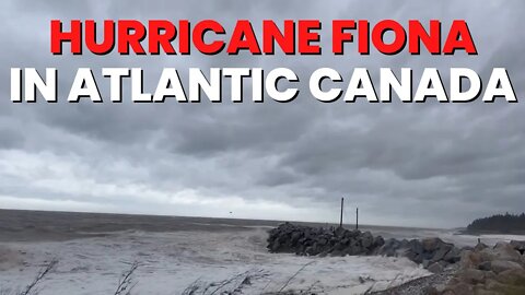 Devastating Storm Hits Atlantic Canada! Hurricane Fiona Compilation