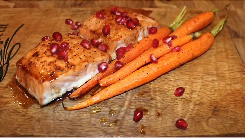 Pomegranate Salmon