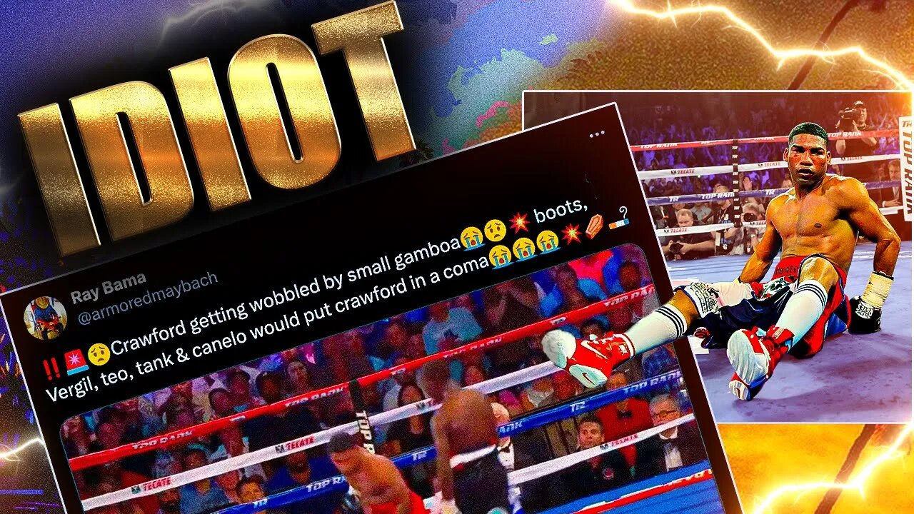 Terence Crawford can't beat Boots, Vergil, Teo, Tank & Canelo | Idiot of the week