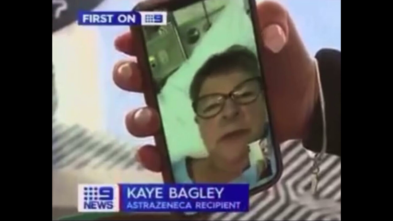 AstraZeneca victim: Blood clots on the brain - Doing it for the country