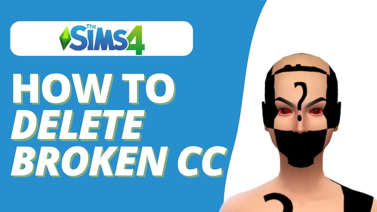 How To Delete Broken CC on Sims 4 | Tray Importer