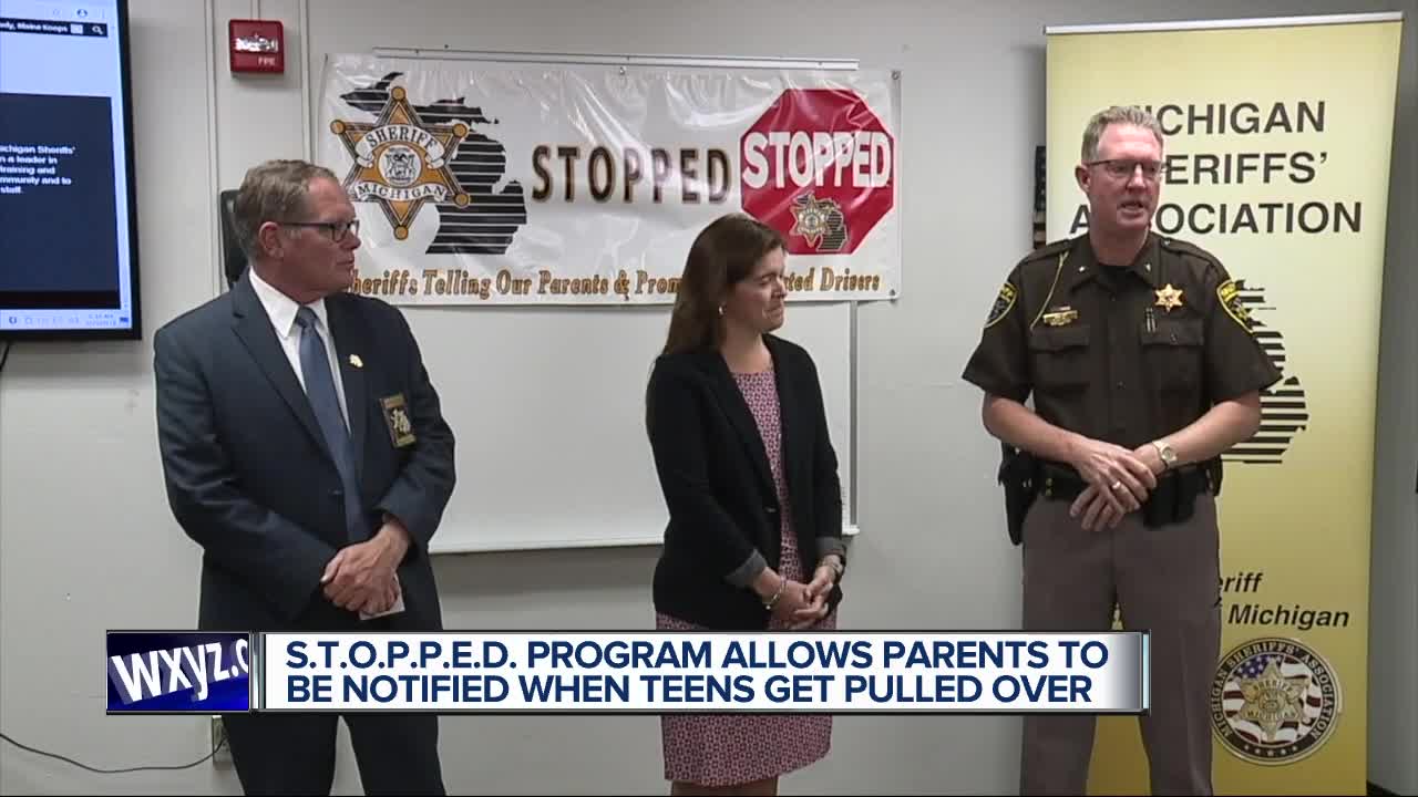 Program will notify you when Michigan police pull over your teen