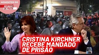 Cristina Kirchner recebe mandado de prisão | Momentos do Reunião de Pauta
