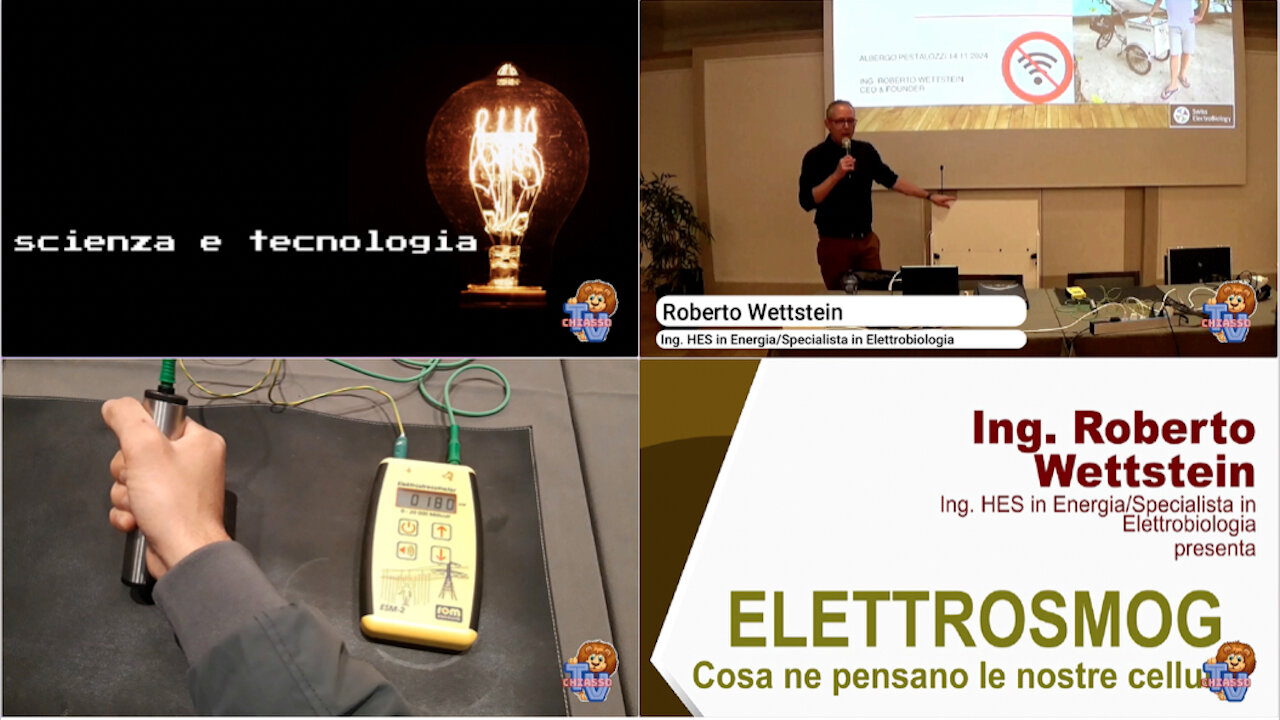 ELETTROSMOG - Cosa ne pensano le nostre cellule?