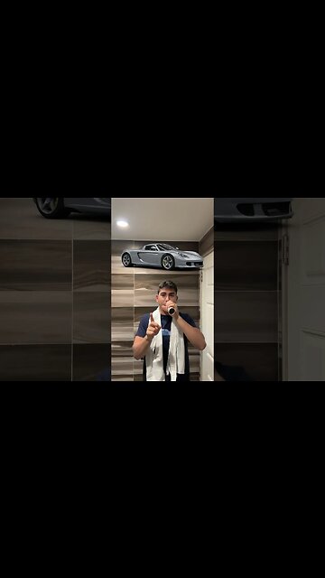 PORSCHE CARRERA GT SOUND WITH TOILET PAPER TOLL 😂🏎️