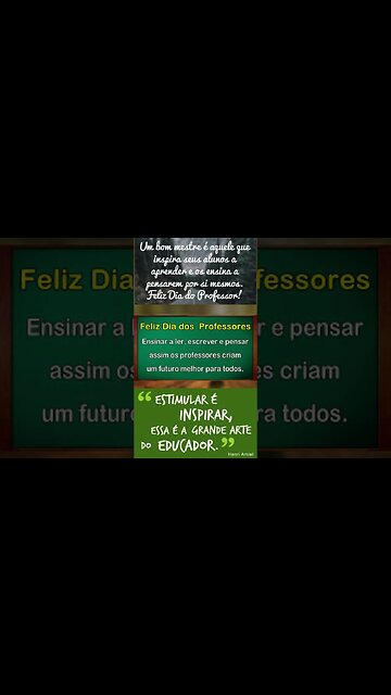 🎓✨ #Feliz Dia dos Professores 2023 - Coletânea de Frases 03 ✨🎓