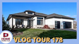 Touring a Custom Built Ranch Home Design, Modern Farmhouse Decor in Geneva, IL