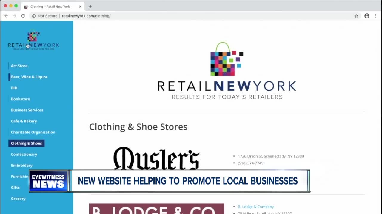 New retail website promoting local businesses across New York