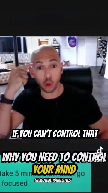 You Need To Control Your Mind
