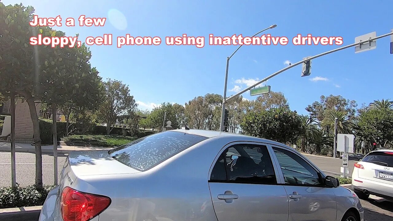 Just a day of sloppy, cell phone using inattentive drivers.