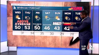 WMAR-2 News Weather at 11