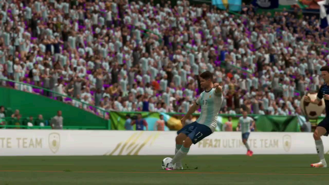 Fifa21 FUT Squad Battles - Andrea Belotti finesse goal