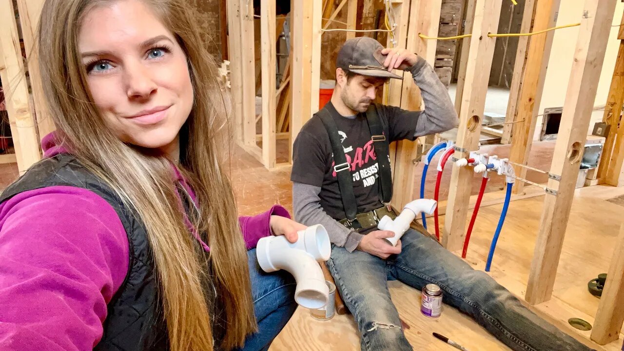 1890's Home Gets ALL NEW Plumbing | DIY Part 1.