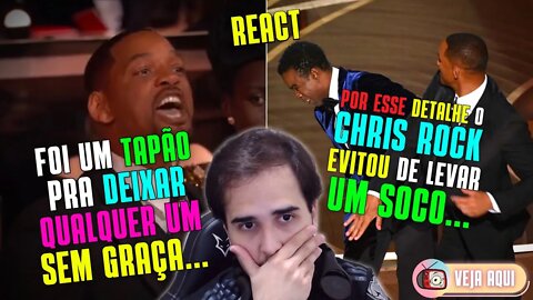 CHRIS ROCK EVITOU O PIOR! ANÁLISE do TAPA NA CARA dado por WILL SMITH no OSCAR 2022! | Veja Aqui