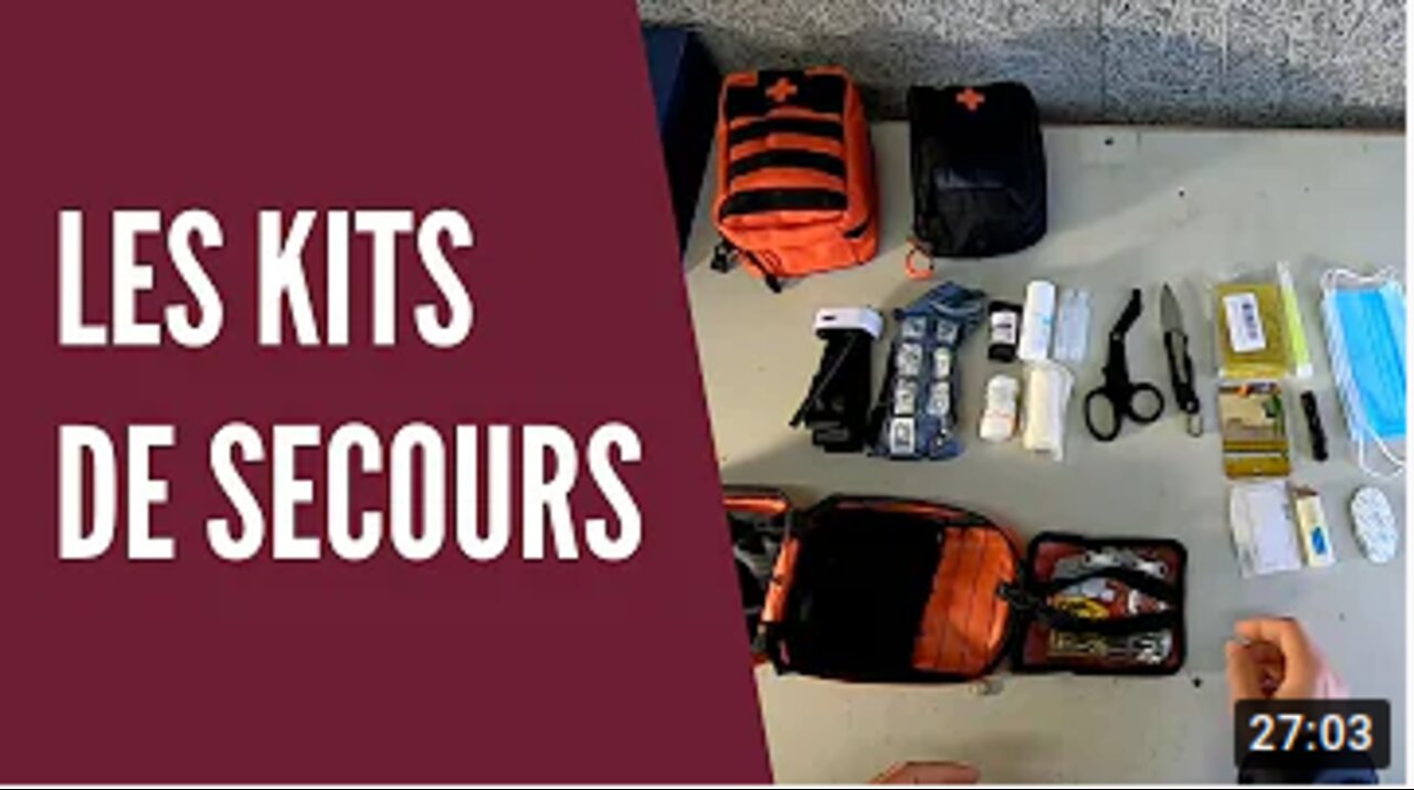 Kit de secours : Les éléments indispensables