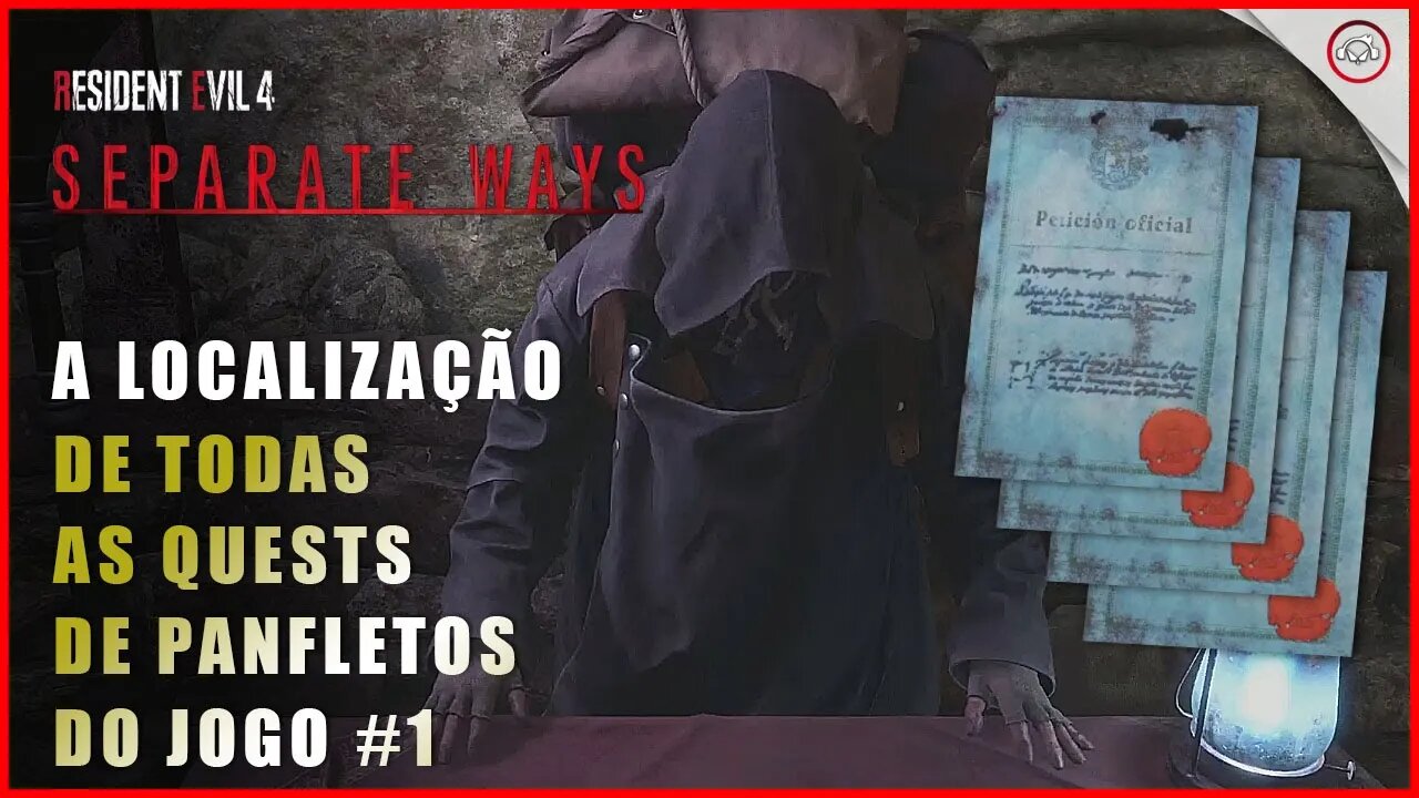 RS 4 Caminhos Separados, A localização de todos as quests de Panfletos do jogo #1 | Super-Dica
