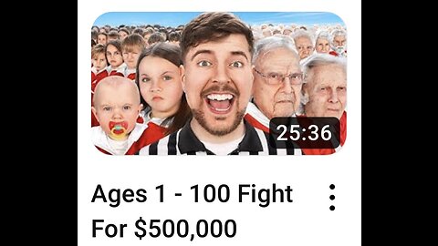 Ages 1 to 100 Challenge" with a winning prize of $500,000