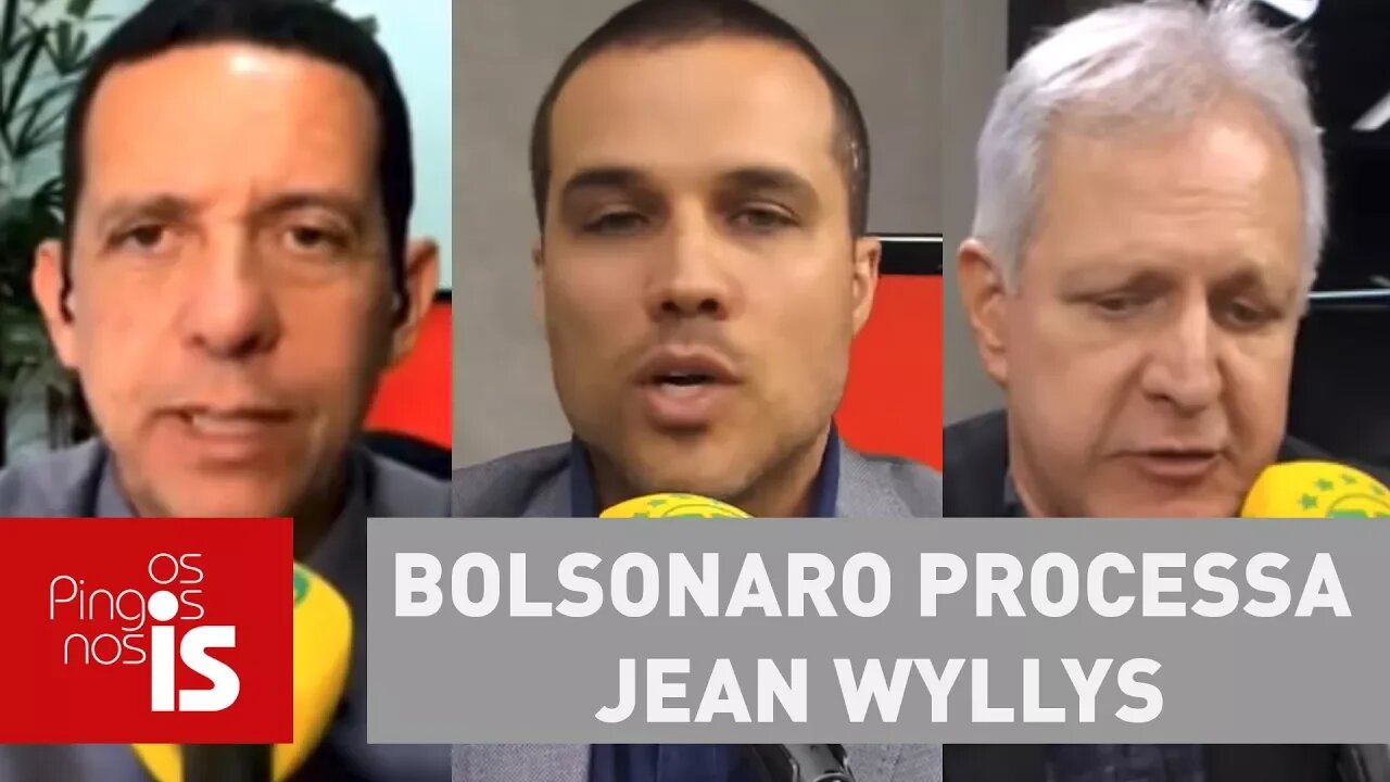 Debate: Bolsonaro processa Jean Wyllys e desmente notícia do Globo