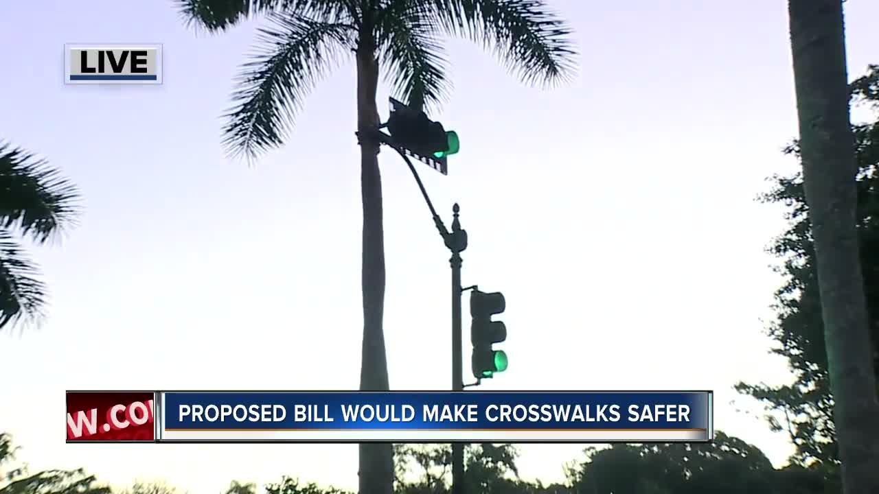 Proposed bill would make crosswalks safer