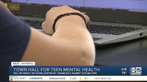 Town hall for teen mental health to be held Friday