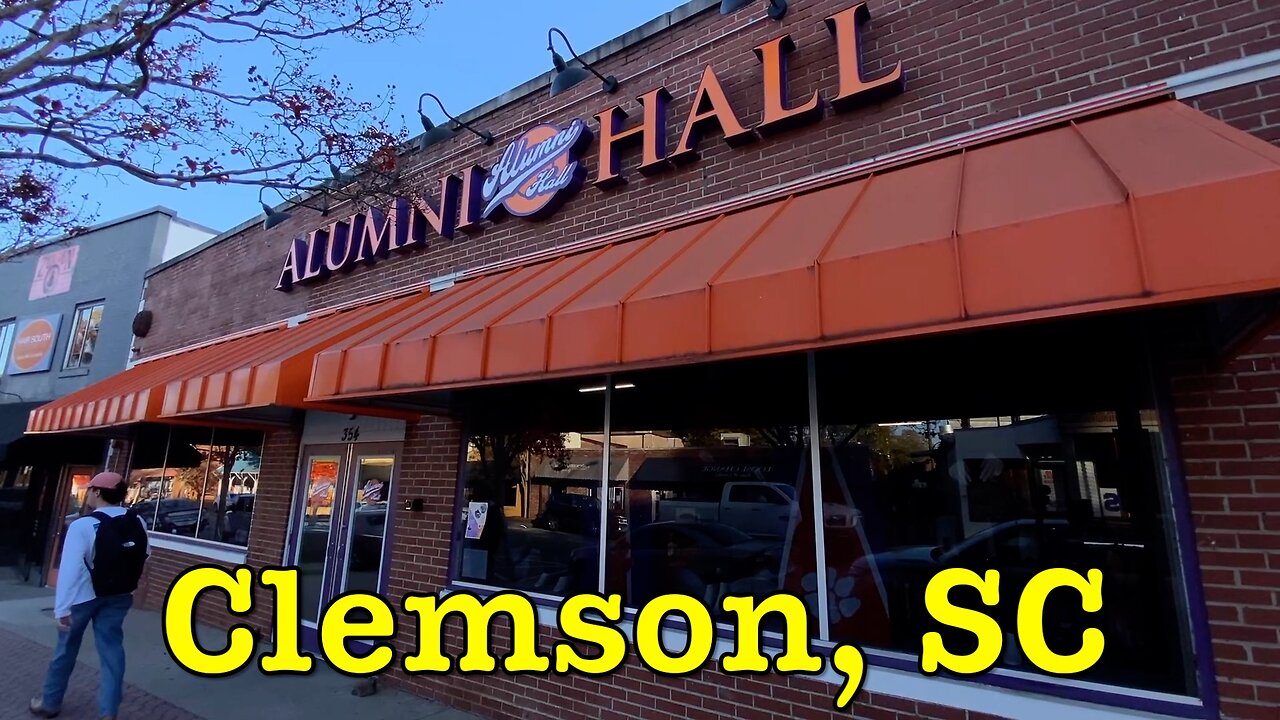 I'm visiting every town in SC - Clemson, South Carolina