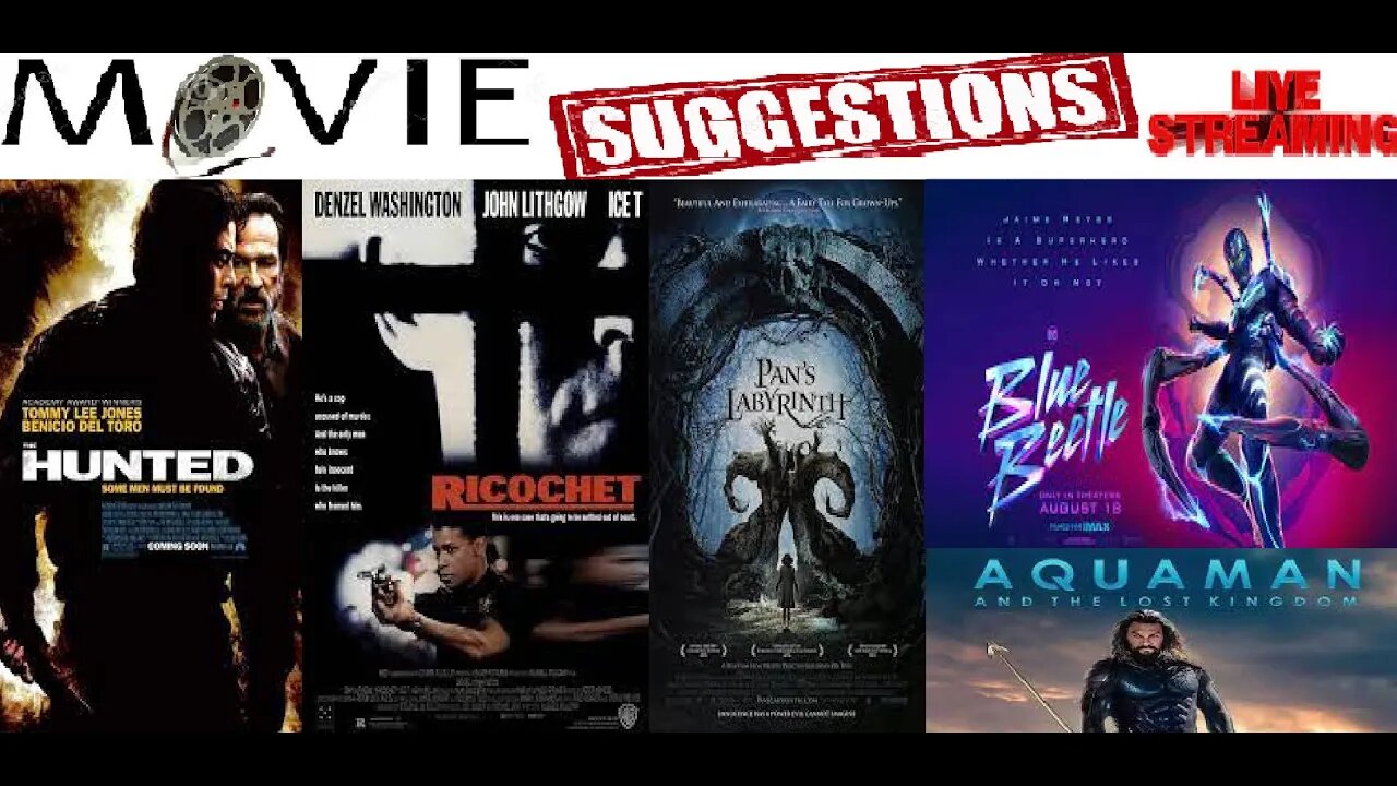 Monday Movie Suggestions: The Hunted, Ricochet, Pan's Labyrinth + Blue Beetle BOMBS, Aquaman 2 Next?