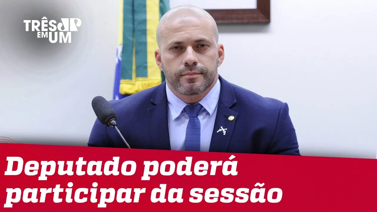 Câmara tem sessão para analisar prisão de Daniel Silveira