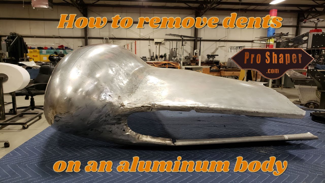 Auto Body Repair: How to remove dents in aluminum Part 1