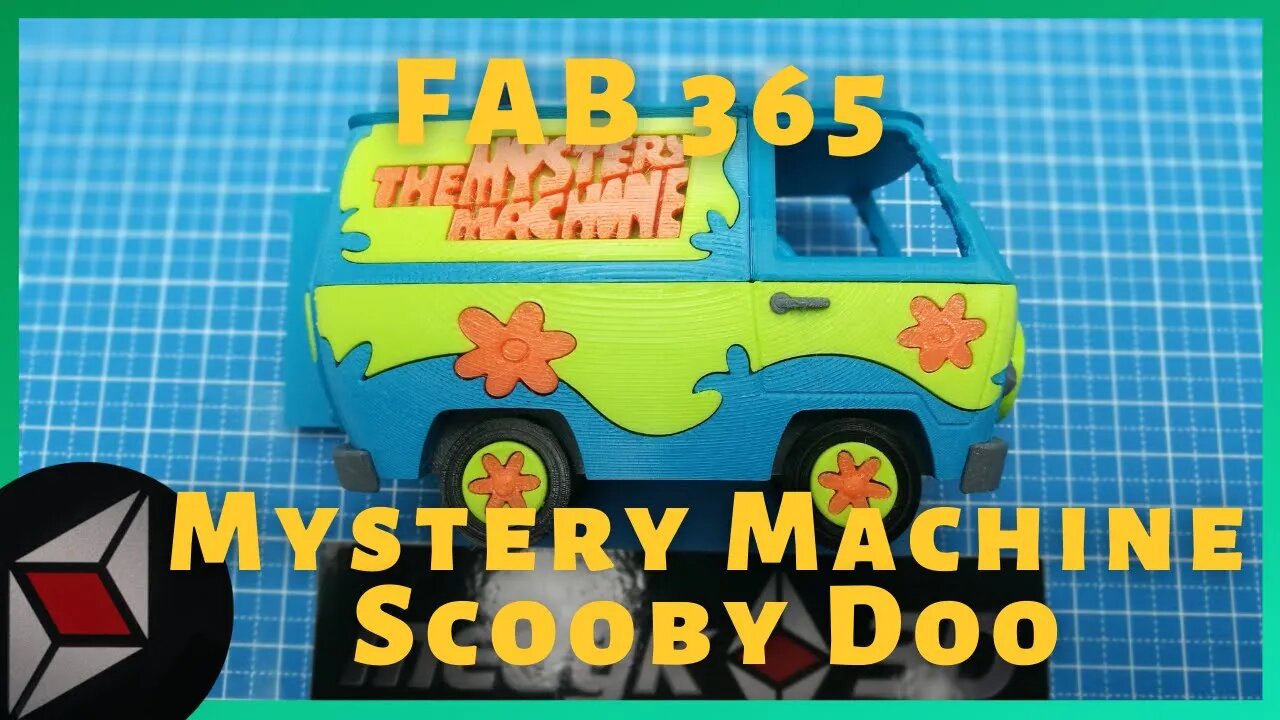 Mystery Machine from Scooby Doo by Fab365