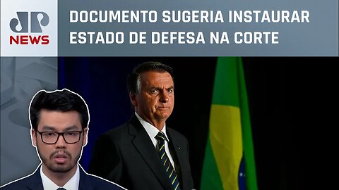 TSE nega pedido de Bolsonaro sobre minuta golpista; Kobayashi analisa