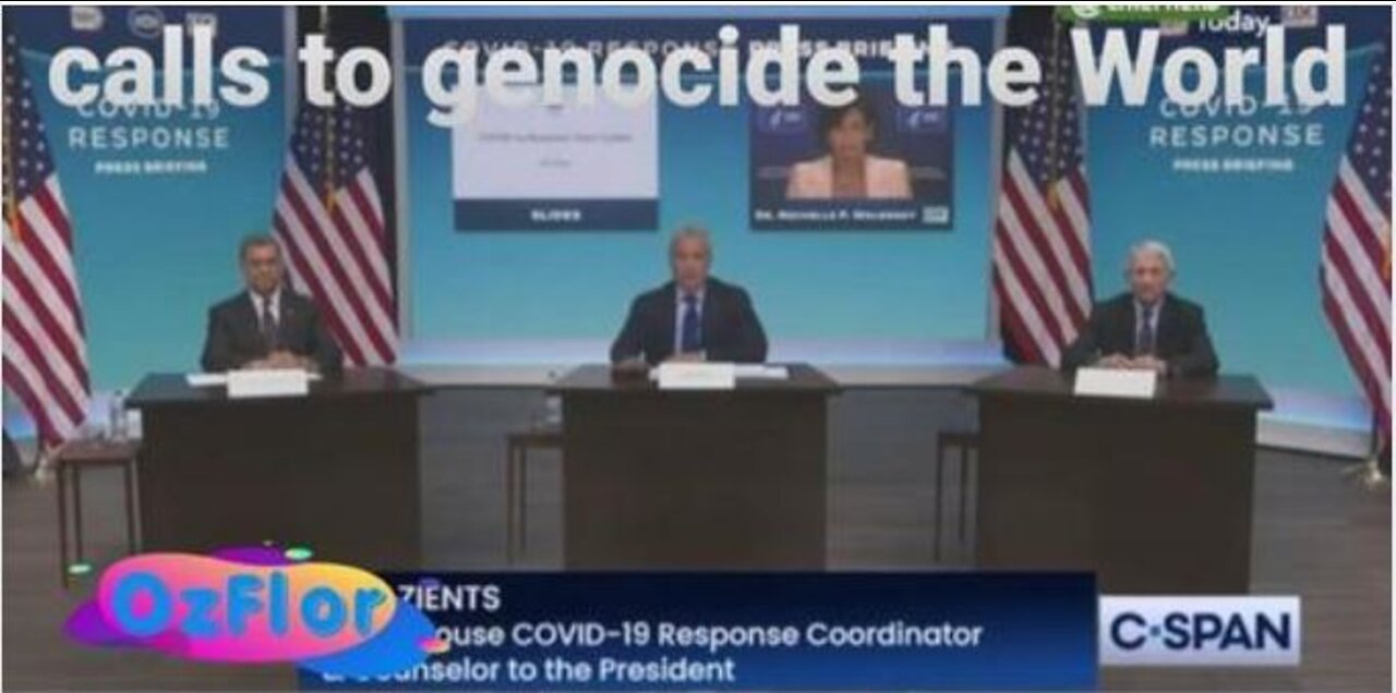 White House calls to genocide the World