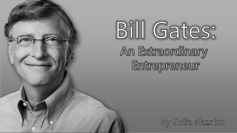 Bill Gates giving best tips for success