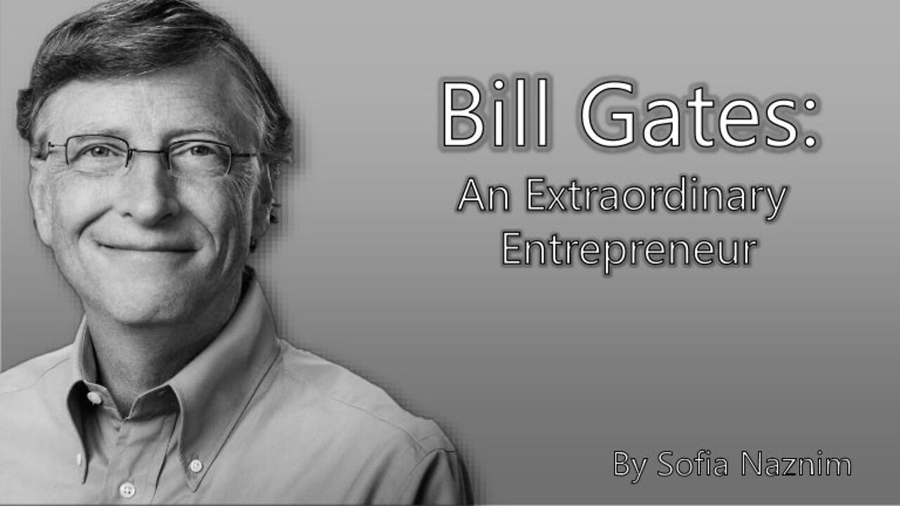 Bill Gates giving best tips for success