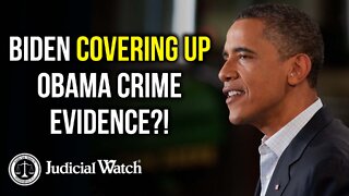 Biden Covering Up Obama Crime Evidence?!