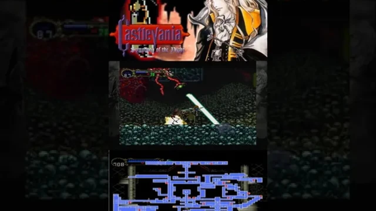 O MELHOR CASTLEVANIA SOTN SHORTS #99 - #shorts