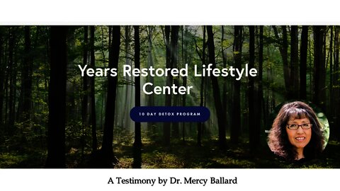 Dr. Mercy Ballard : How God has led in my life.