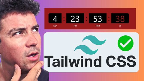 I Built a Countdown Timer with Tailwind CSS and JS in Just 10 Minutes!